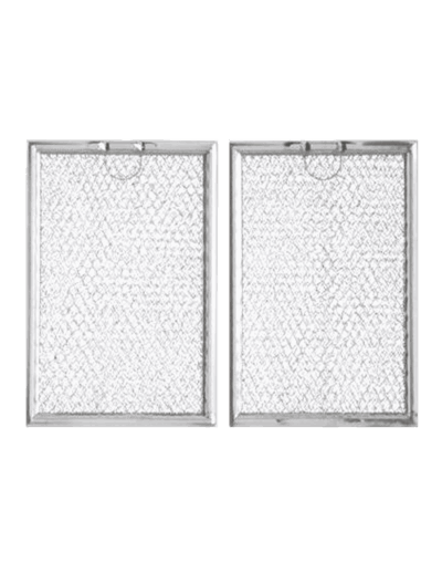 Replacement Aluminum Microwave Filter for WB06X10654 and WB6X10309 - 5" x 7-5/8" x 3/32" (127 x 193 x 2 mm)