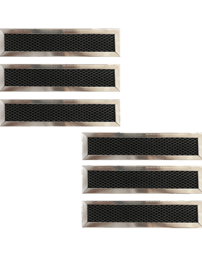 Replacement Carbon Filters compatible with GE WB02X10943, JX81D 5230W2A003A, Frigidaire 530440665 - 1.75 in (44.45 mm) and 1.6 in (40.64 mm)