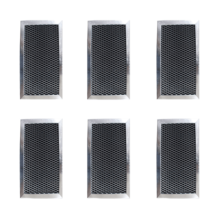Replacement Carbon Filters compatible with GE: WB06X10823, WB02X11124, JX81J Samsung: DE63-00367E (6-Pack)