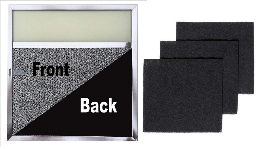 Replacement Filters Direct Range Filter with Lens Light - 11.5 x 11.75 x .375 inches (292.1 x 298.45 x 9.525 mm)