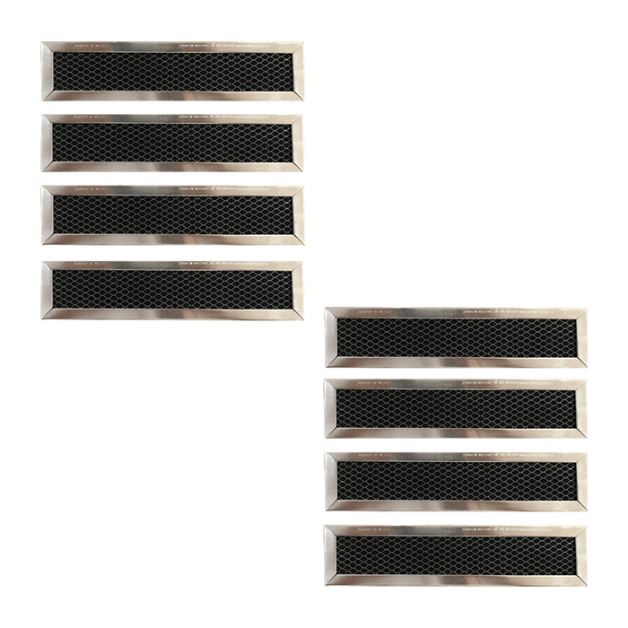Replacement Carbon Filters compatible with GE: WB02X10943, JX81D 5230W2A003A Frigidaire: 530440665 (8-Pack)