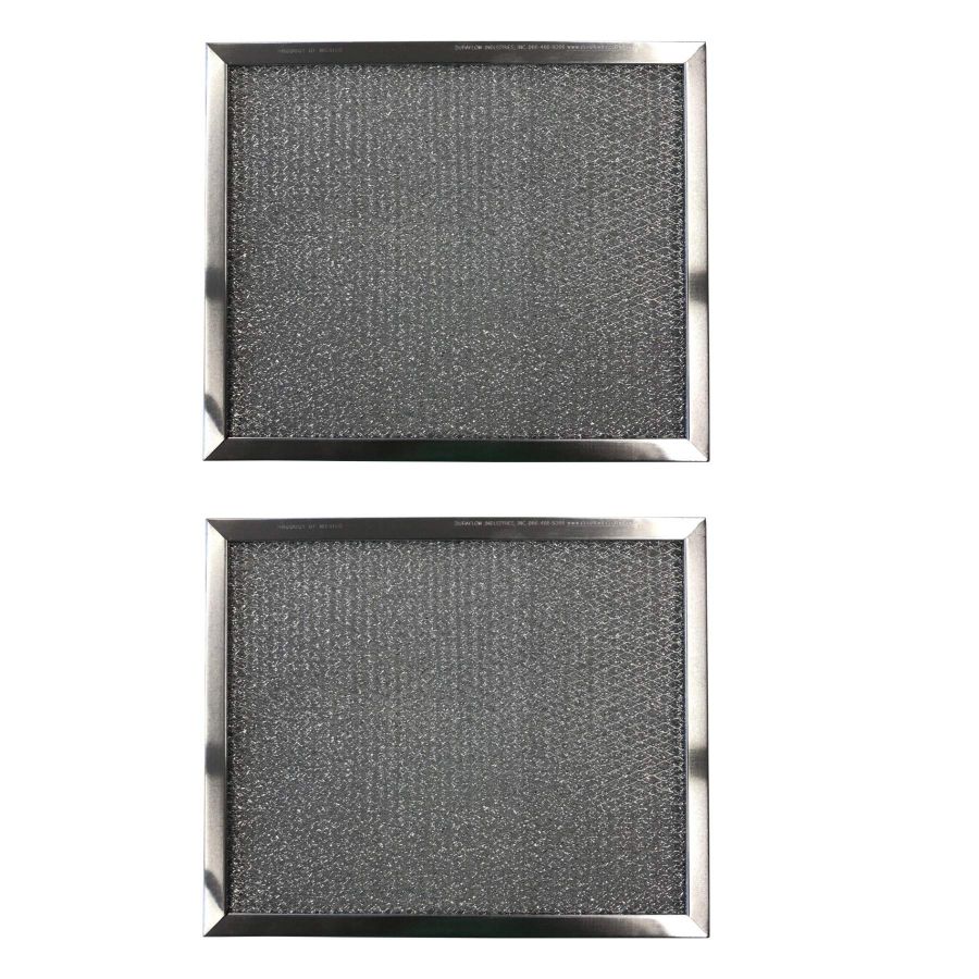 Replacement Aluminum Filters Compatible with Broan 99010085, 99010104 - 9-1/2 x 11-3/4 x 9.53 mm (9-1/2 x 11-3/4 x 9.53 mm) - 9-1/2" x 11-3/4" x 3/8" (241 x 298 x 9.5 mm)