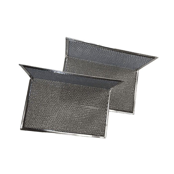 Replacement Aluminum Filter Compatible with Broan R610038, R610080, SR610 080, Rangeaire 610038, SR610081 and Whirlpool 830865 - 11 X 11-5/8 X 3/32 - (2-Pack)