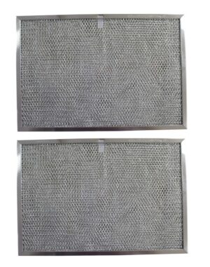 Replacement Filters Direct GE WB20X9761 Compatible Aluminum Filter - 11-7/16" x 17" x 3/8" (291 x 432 x 9.5 mm) - 11-7/16" x 17" x 3/8" (PT SS) inches (291 x 432 x 9.5 mm)