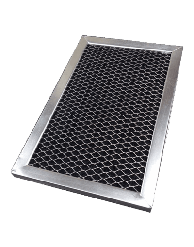 GE WB2X9883 JX81A Replacement Carbon Filter - 6-1/8" x 11" x 3/8" (156 x 280 x 10 mm)