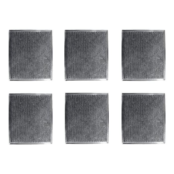 Replacement Carbon Filters compatible with GE: WB2X8406, WB02X10700 , 7506 (6-Pack)