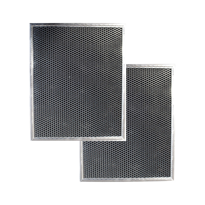 Replacement Carbon Filters Compatible With Broan: 99010308 BPSF30 QS WS GE: WB02X10707 - 10 13/16 x 13 5/16 (2-Pack)