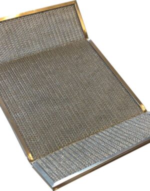 Bosch/Thermador/Gaggenau Replacement Range Wing Filter - 368539, 19-08-253, WG-8703, RWF1401 - 14" x 22-1/4" x 3/8" (355.6 x 565.15 x 9.525 mm) (W/7-7/8 WING)