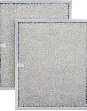 Aluminum Replacement Range Filter - Dimensions: 8-1/2 x 11-1/4 x 3/8 - 2 Pack
