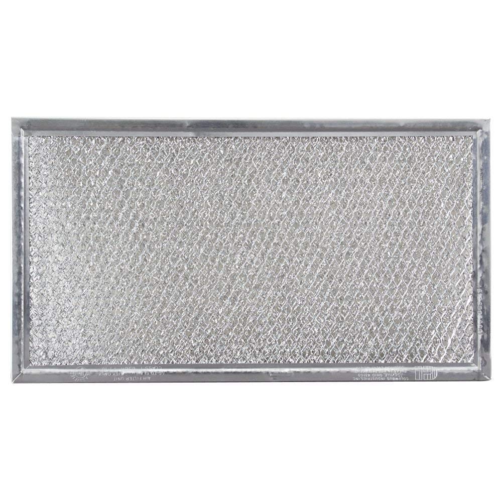 Replacement Microwave Grease Filters Compatible with Whirlpool 8206229A - 5-7/8 x 10-5/8 x 3/32 - 2 Pack