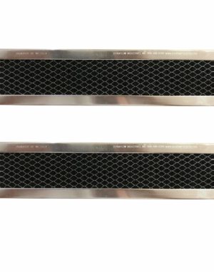 GE WB02X10943, JX81D 5230W2A003A, Frigidaire 530440665 Replacement Carbon Filters - 1.75 inches / 44.45 mm and 1.8 inches / 45.72 mm
