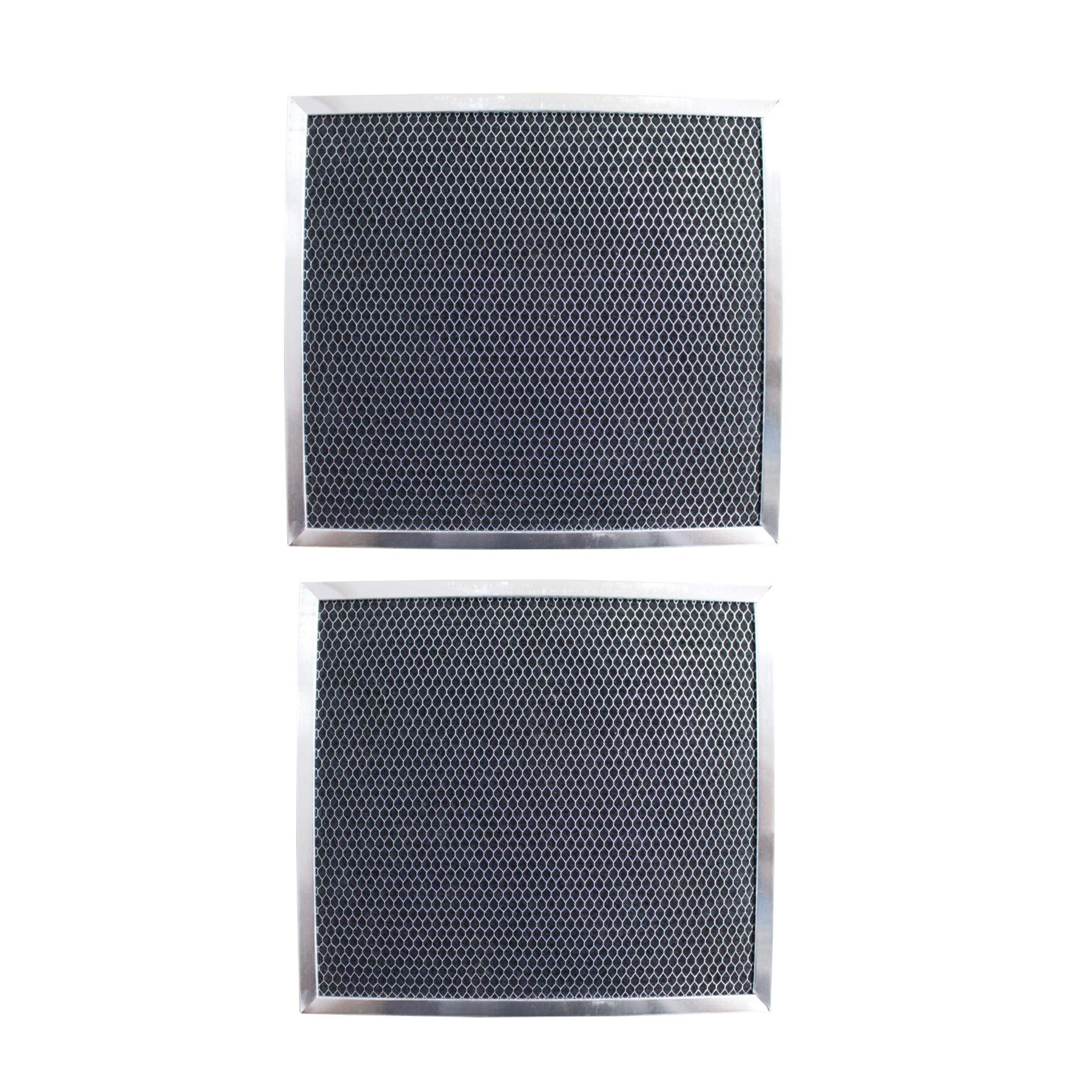Replacement Carbon Filters compatible with GE:WB2X2891 WB2X9760 Broan / Nutone: 99010113 99010187 GEM: RF100 (2-Pack)