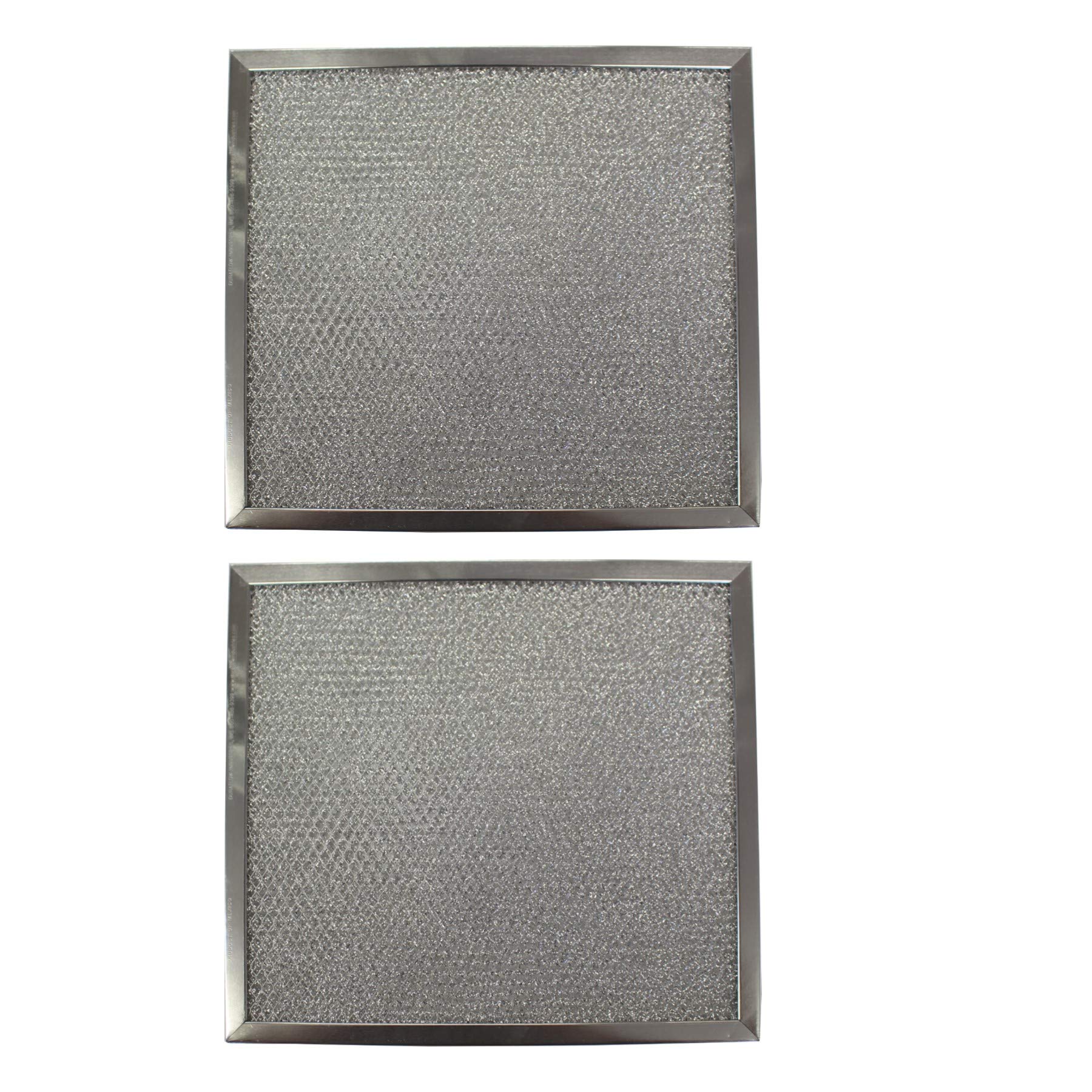 Replacement Aluminum Filters Compatible with Nutone 21880-000,GC-7508,RCP1012 -10-7/16 x 11-7/16 x 3/8 (2-Pack)