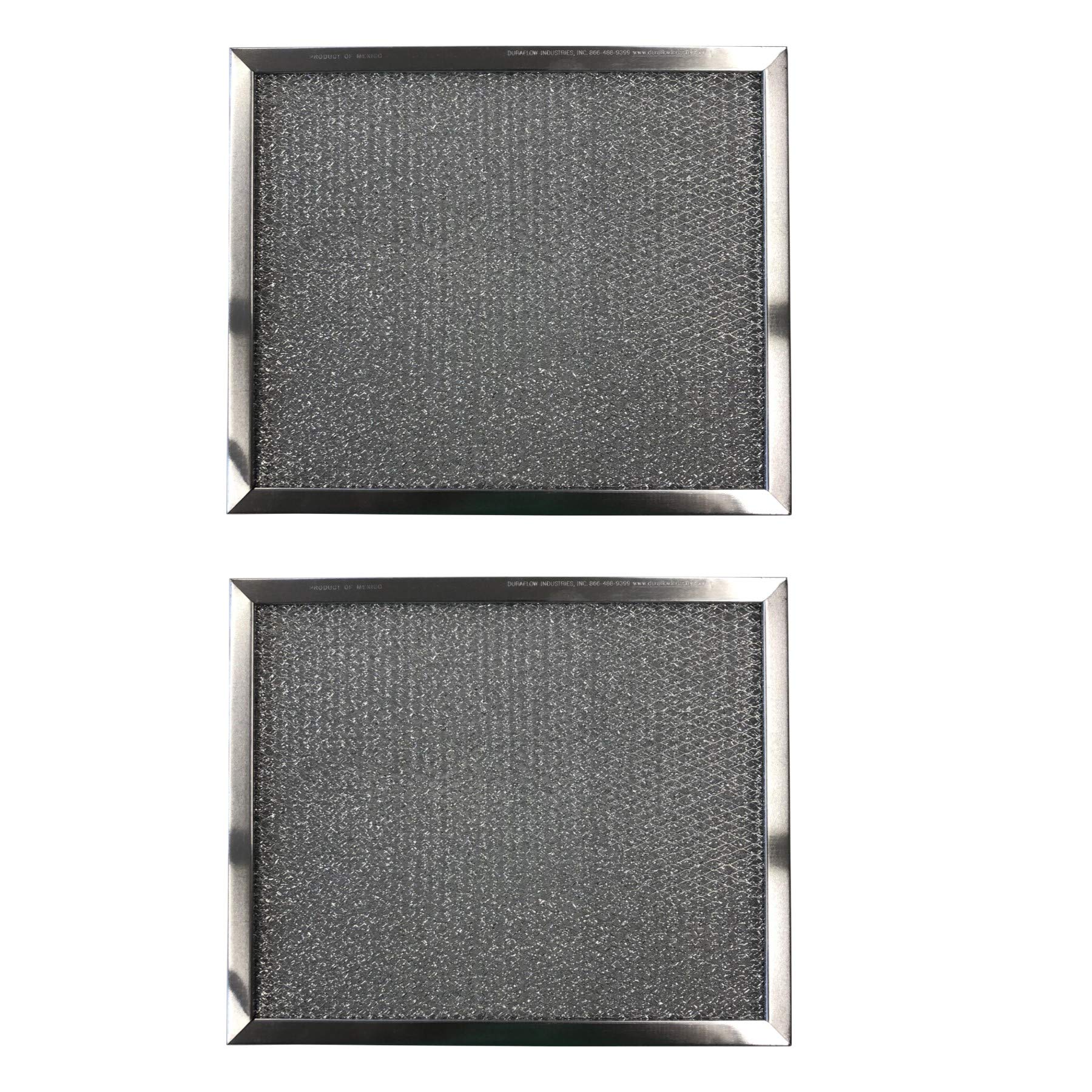 Replacement Aluminum Filters Compatible with Rangeaire 610035,G-8567,RHF0803 -8-1/2 x 11 x 3/8 (2-Pack)