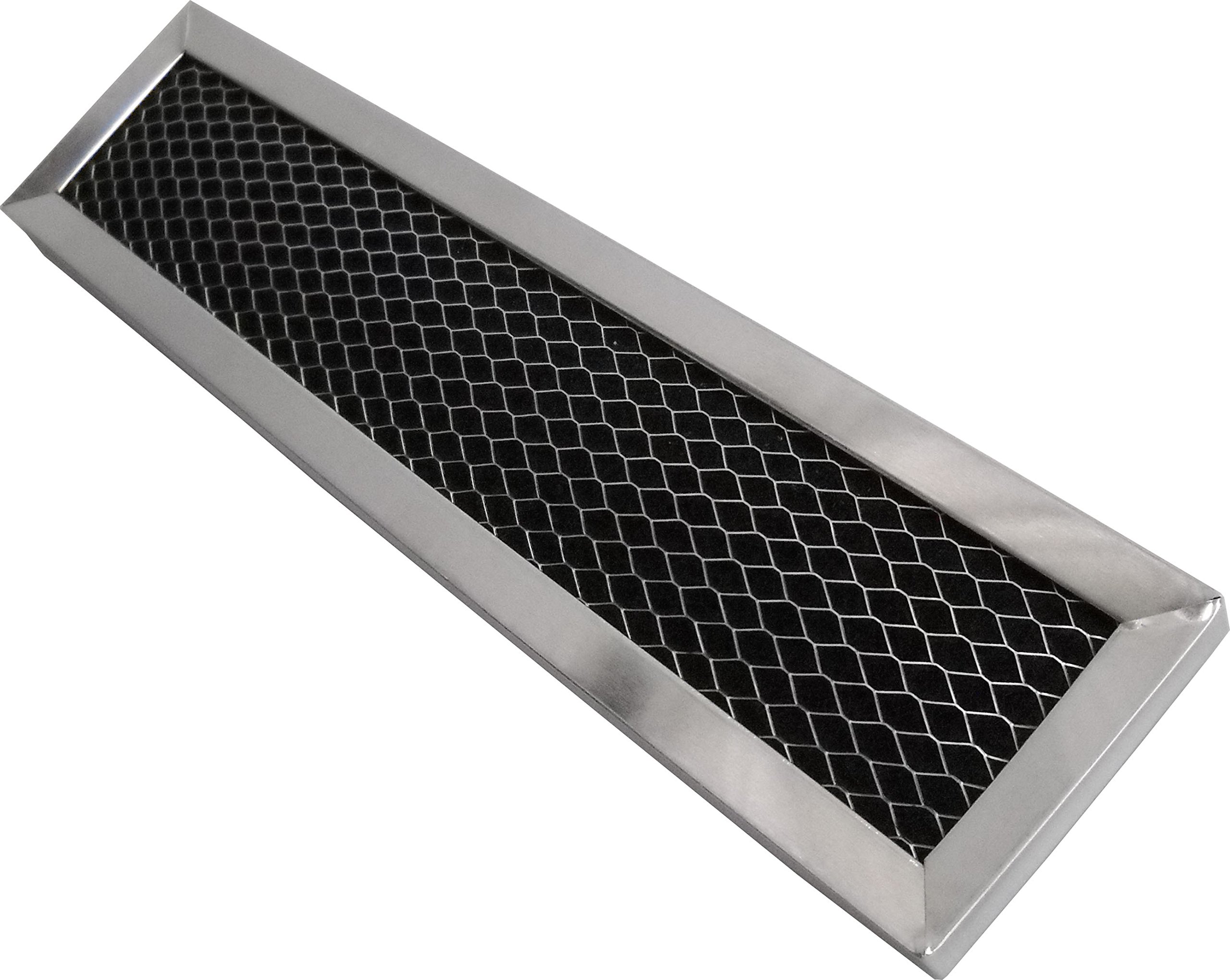 Charcoal Filter Replacement Compatible with JX81D and WB02X10943 - Measures 2-1/2 x 11 x 3/8 - 1 Pack