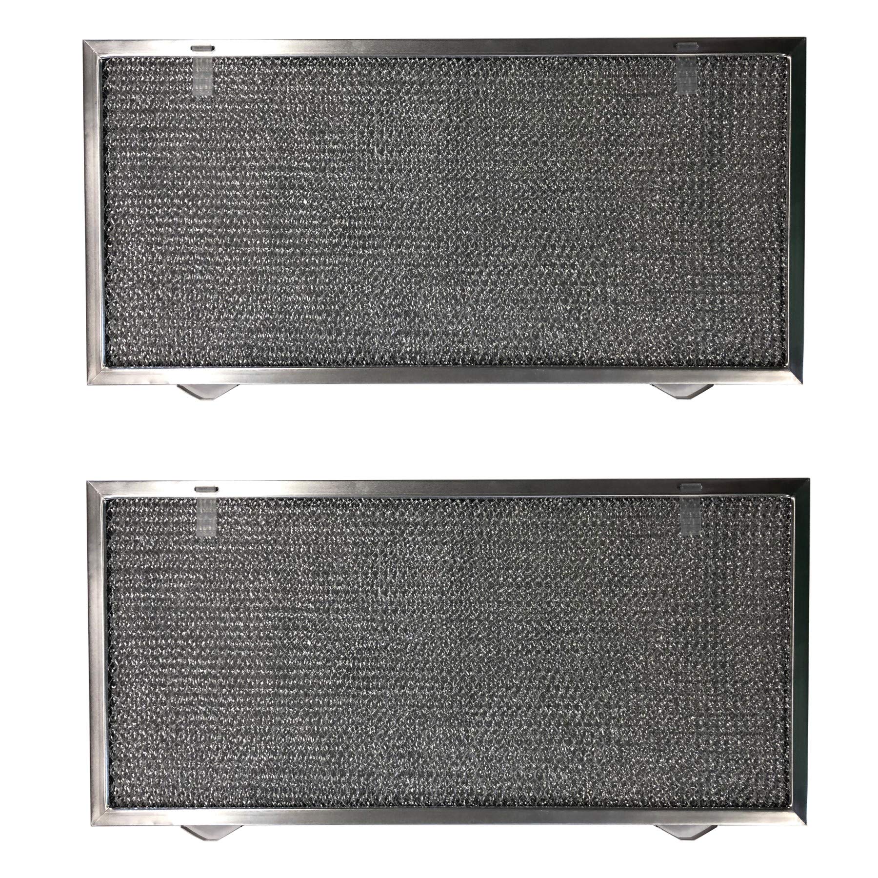 Replacement Aluminum Filters Compatible with Air King CF-01S,GC-7515, -9-3/8 x 10-1/2 x 3/8 (2 TS LS 1PT LS) (2-Pack)