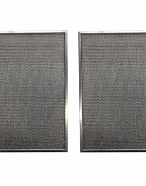 Replacement Aluminum Pre/Post Filter for Trion Air Cleaners- 12-1/2 X 16 X 3/8 - Compatible with Trion Air Cleaner Models 16 X 25 MODELS HE1400, MAX5-1400, IAQ1400, AIRBEAR - (2-Pack)