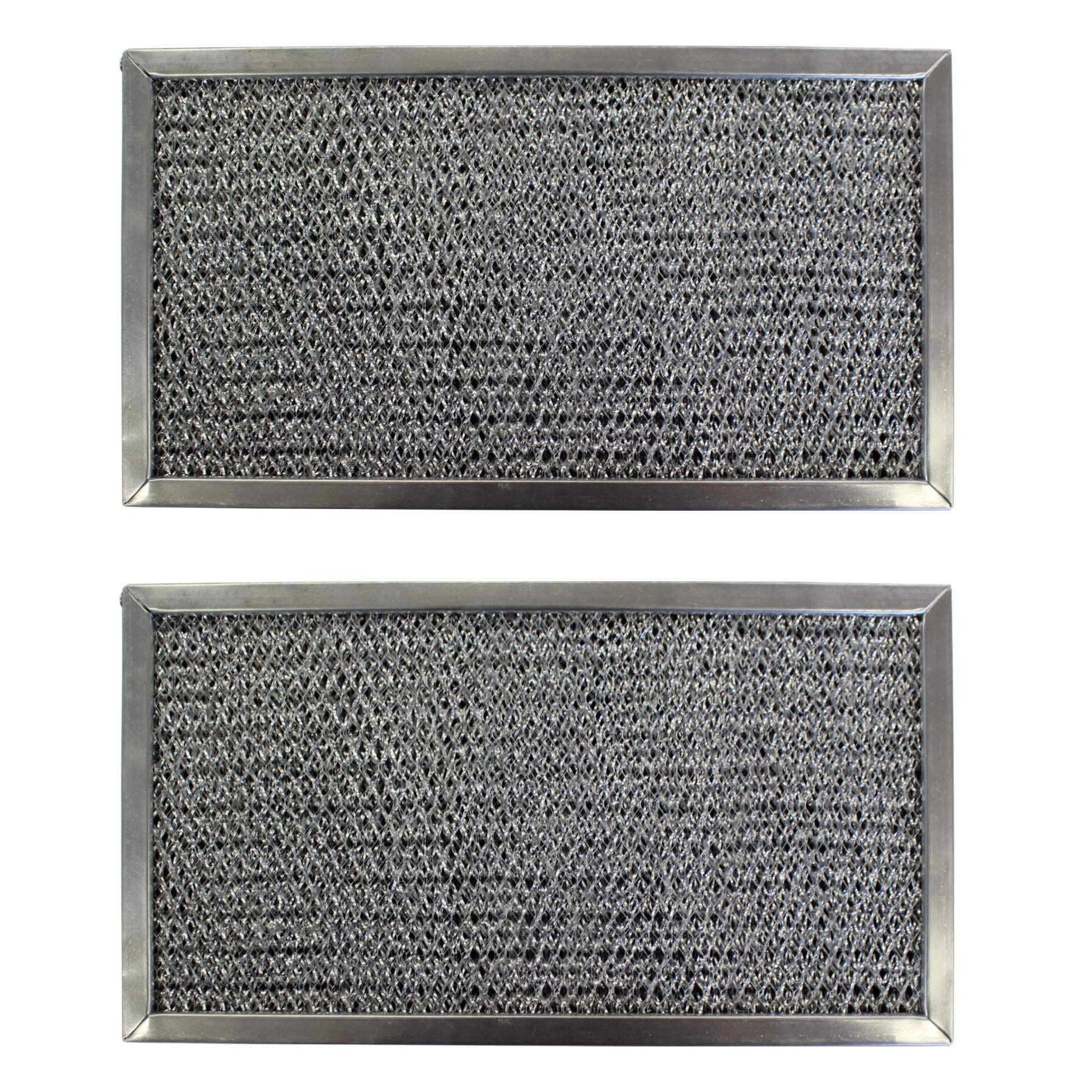 Replacement Aluminum Filters Compatible with Estate 4358003, Kitchenaid 4358003, Whirlpool 4358003,GC-7502,RHP0701 -7-1/8 x 11-5/8 x 3/8 (2-Pack)