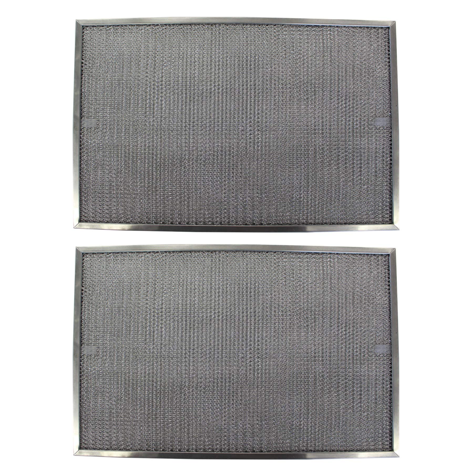 Replacement Aluminum Filters Compatible with Broan 99010244, Miami-Carey 99010244, Miami-Carey 236VP,G-8183,RHF1301 -13 x 20 x 3/8 (PT SS BOTH ENDS) (2-Pack)